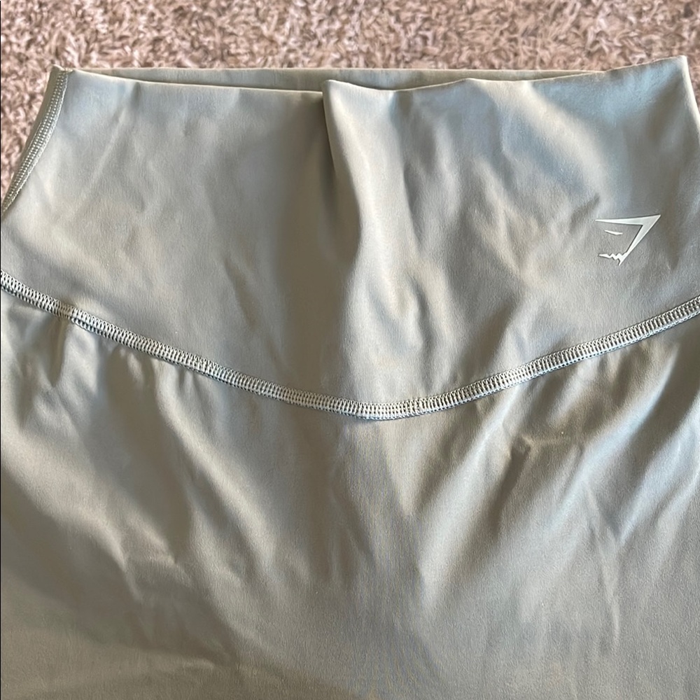 Gymshark Sage Green High-Waisted Leggings